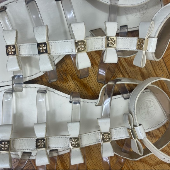 Tory Burch Kira Gladiator Bow Sandals size 10 - Picture 5 of 7